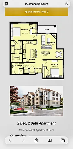 Floor plan D