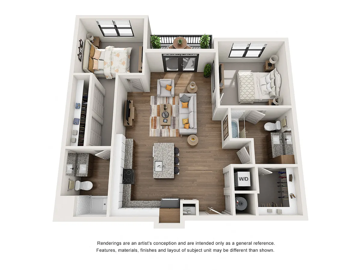 Floor plan B7