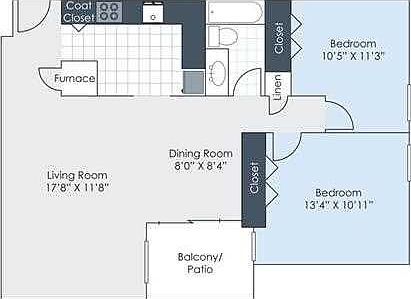2nd image of 2047 Charlton St APT 108
