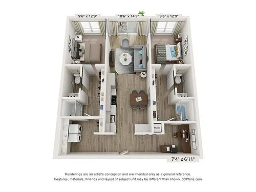 Floor plan P