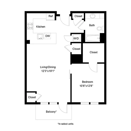 Floor plan A011