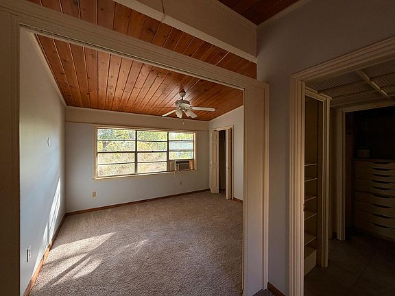 In the study looking into the primary bedroom