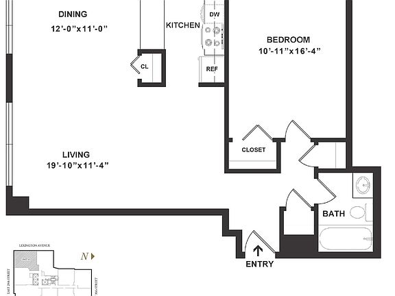 2nd image of 155 E 29th St APT 32H