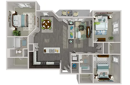 Floor plan Maxton