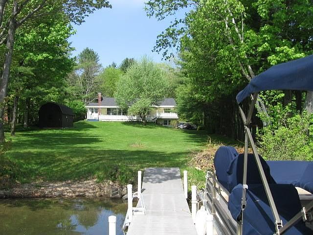 Rear of home from lake