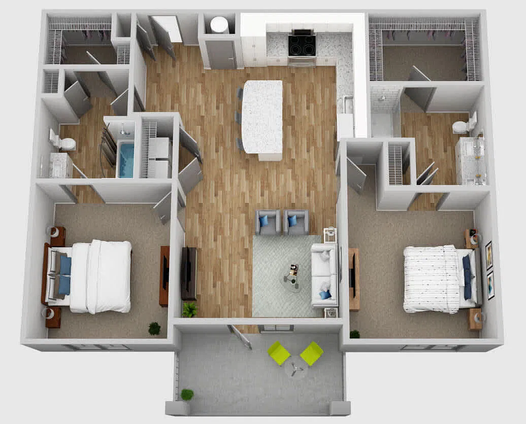 Floor plan B2-LL