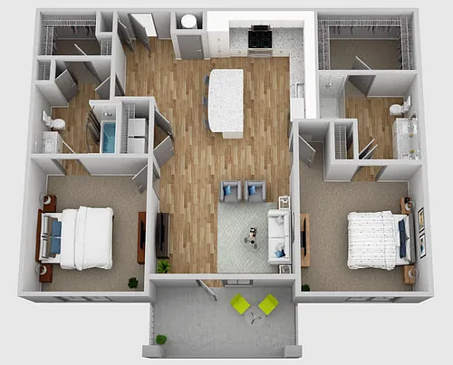 Floor plan B2