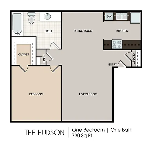 Floor plan The Hudson