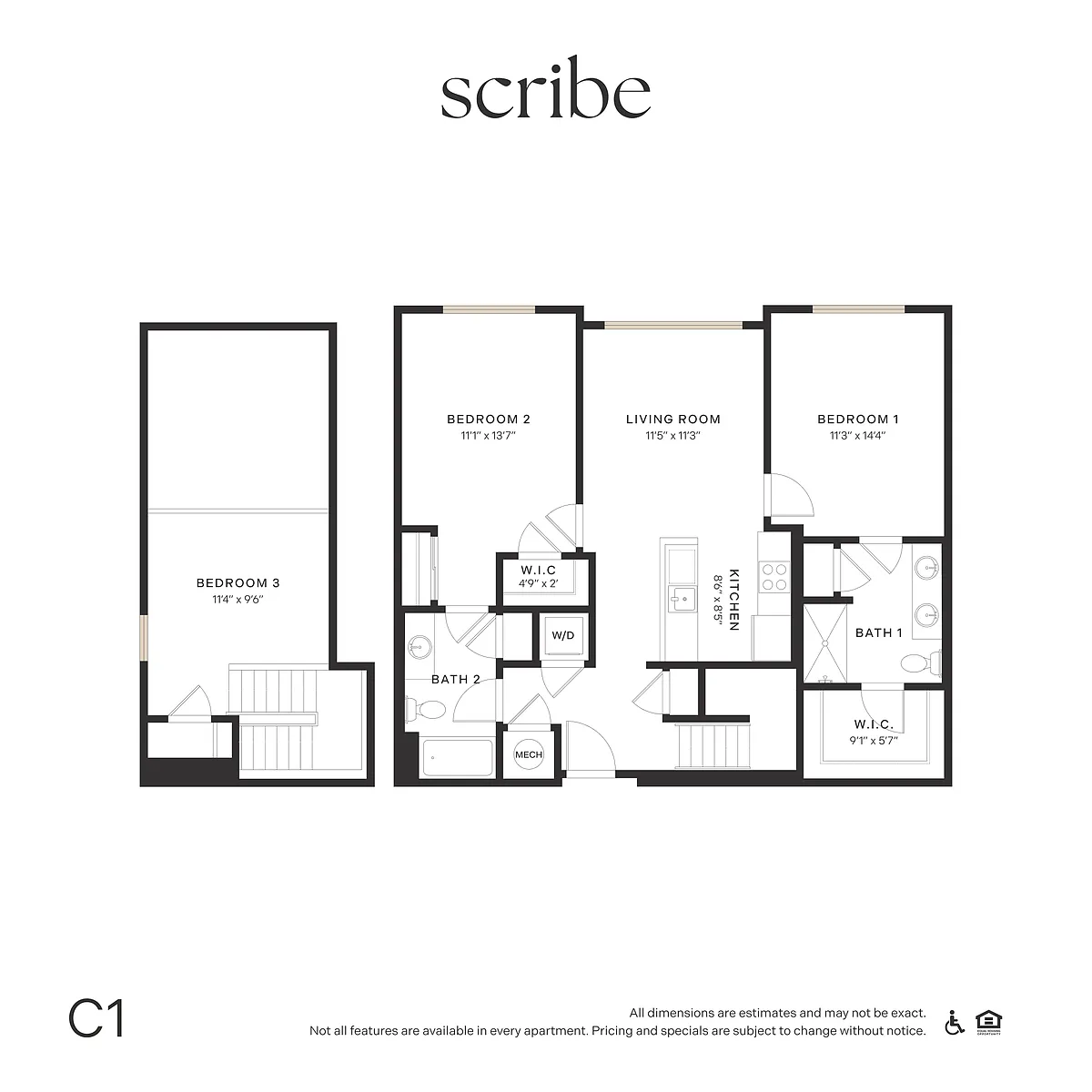 Floor plan C1