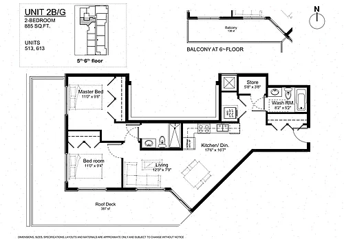 Floor plan 513
