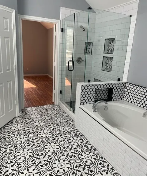 Beautiful tile work.
