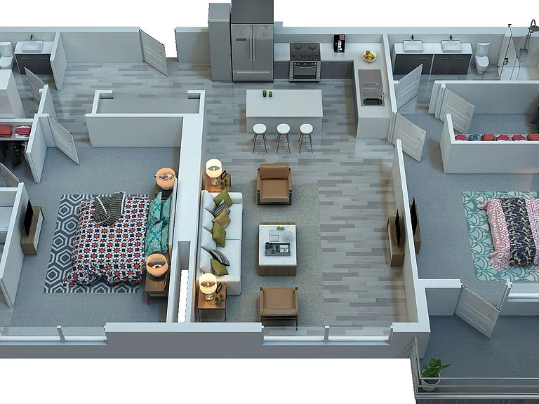 Morrissey floor plan The Stewart