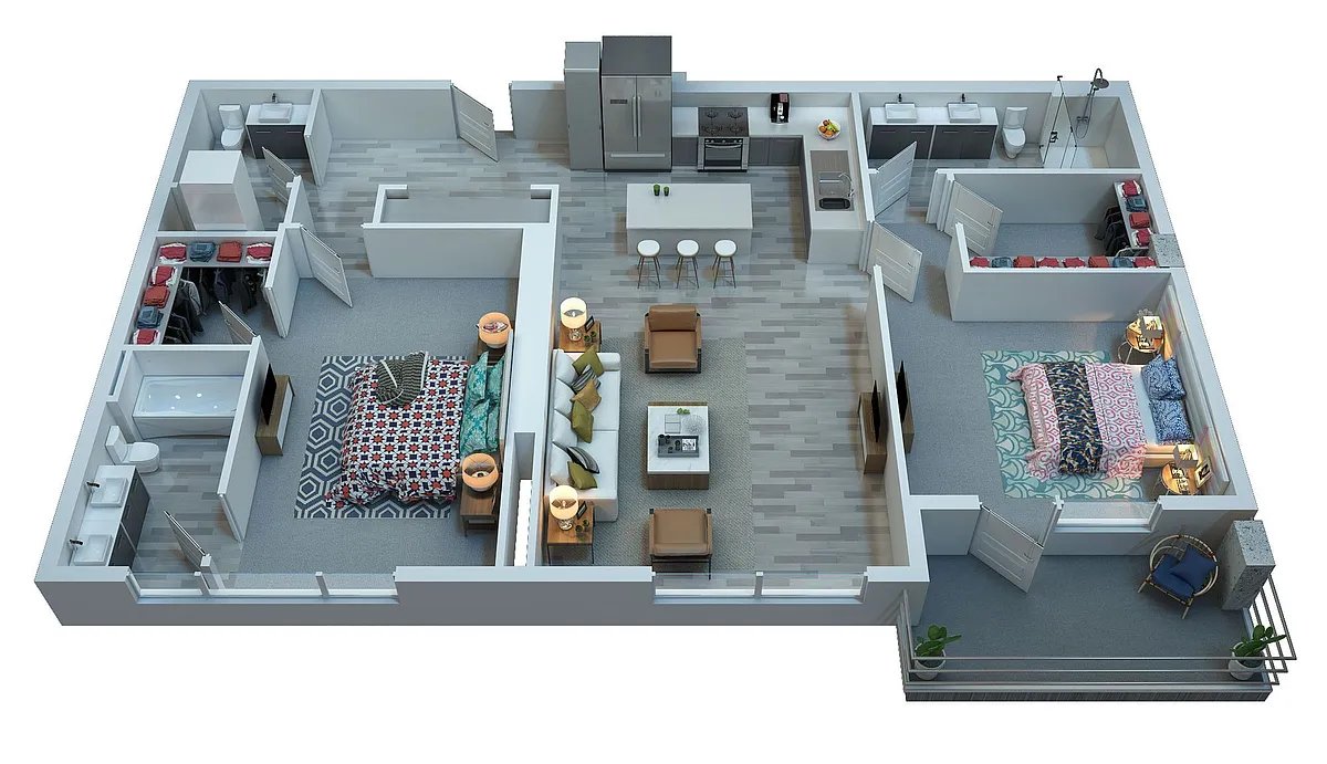Floor plan Morrissey