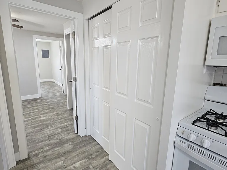 Laundry closet