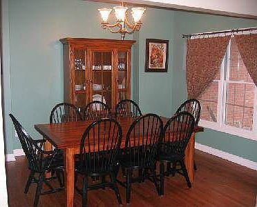 beautiful formal dining room
