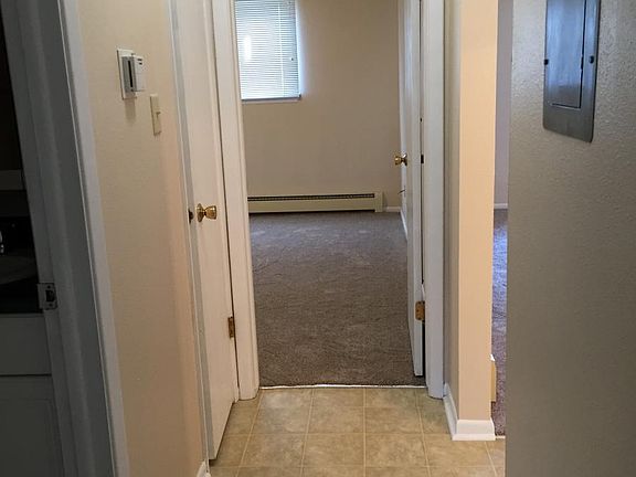 hallway looking into one of the bedrooms