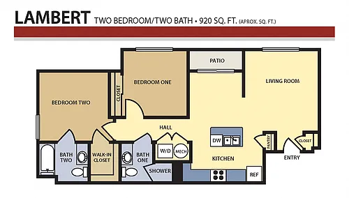 Floor plan Lambert