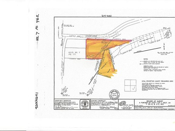 2 Tax Parcels, Survey