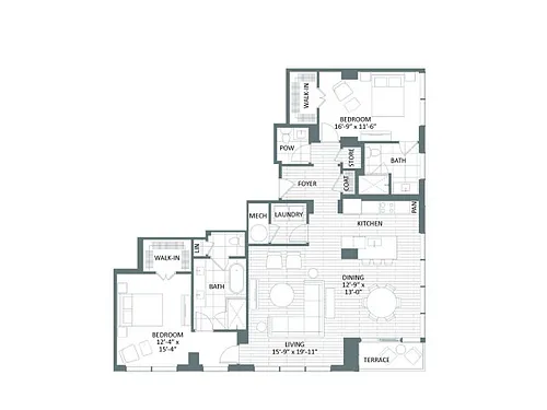 Floor plan C-PH