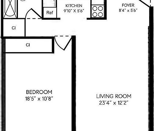 2nd image of 447 W 45th St APT 6D