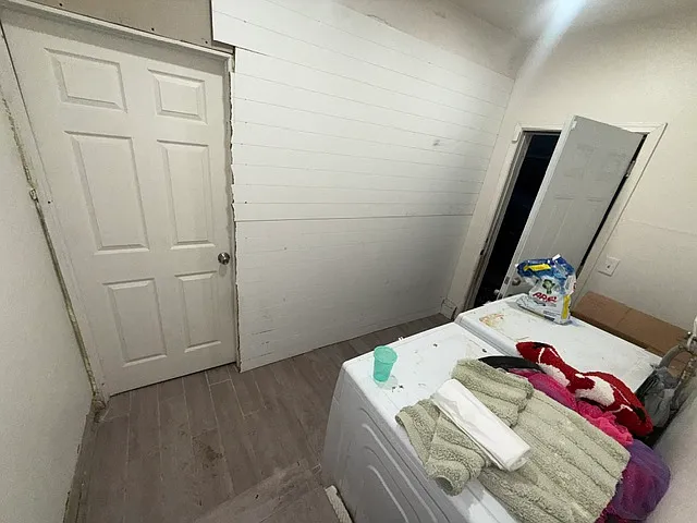 laundry area