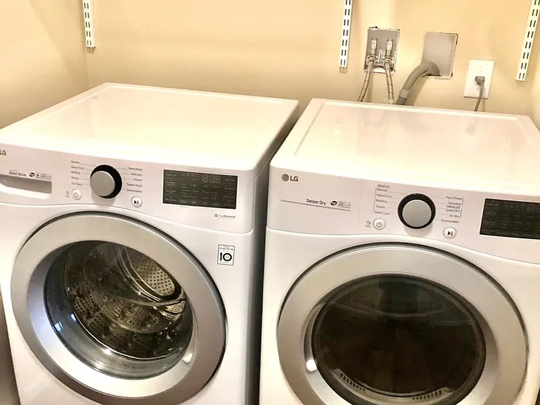 Washer and dryer