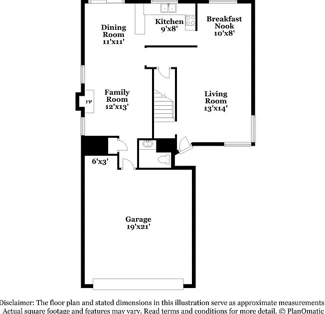 3 bed, 2.5 bath, 1549 sqft, $1,985 — Photo 3