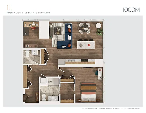 Floor plan 1I