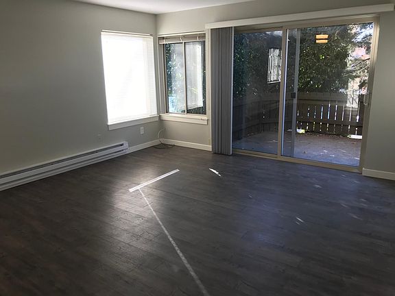 Living room with patio