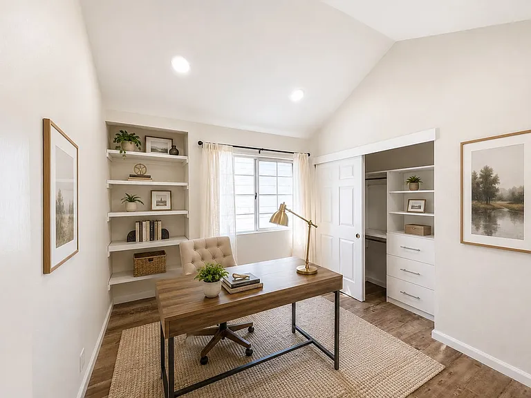 Fourth Bedroom. "Virtually Staged"