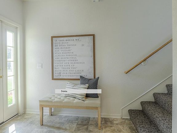 Willow model entrance to up stairs.