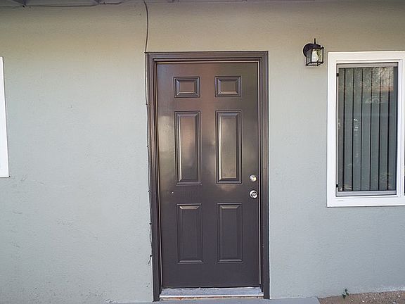 front door of unit