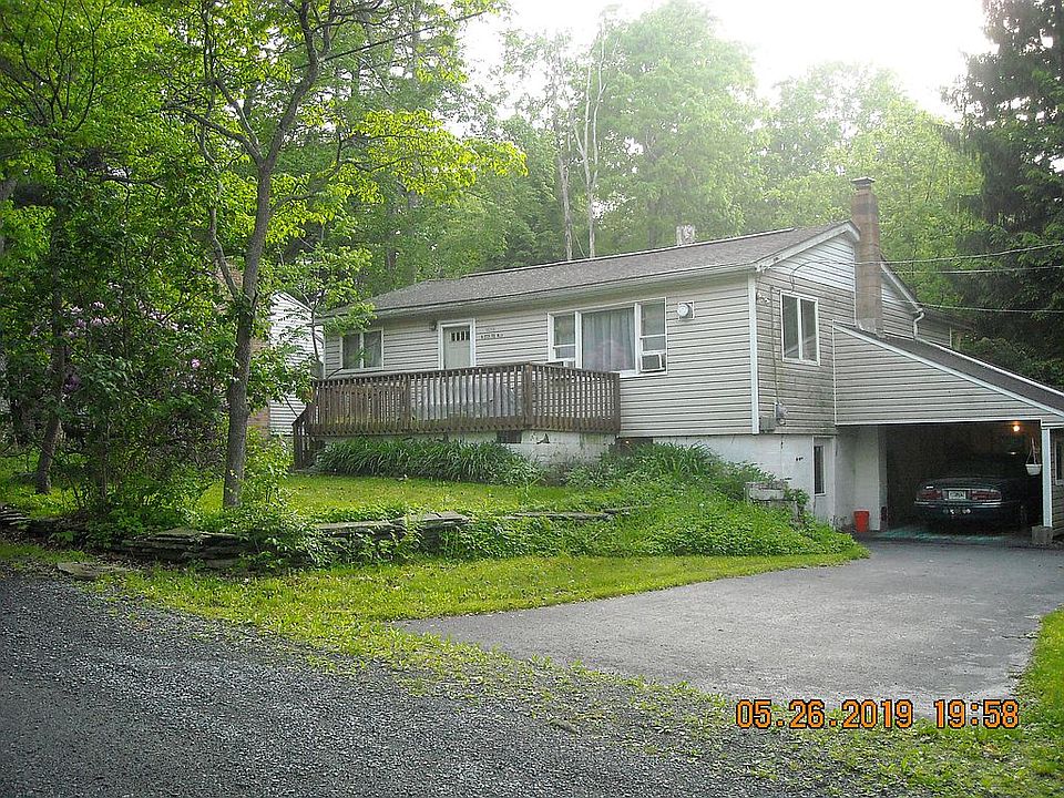 Front, driveway and porch