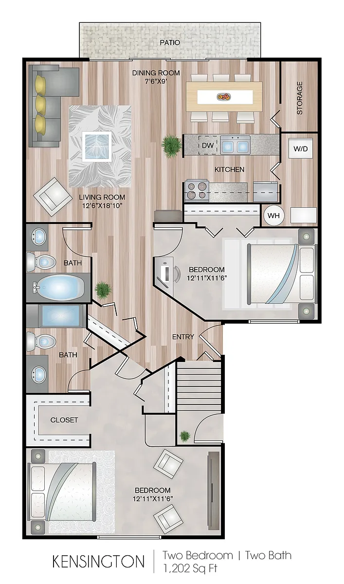 Floor plan KENSINGTON