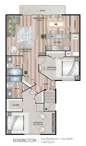 Floor plan KENSINGTON