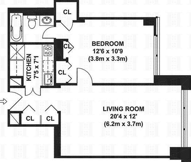 1st image of 160 E 38th St APT 3F