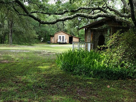 two sheds on property