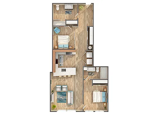 Floor plan Noba - Ballinger