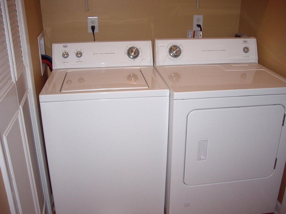washer and dryer