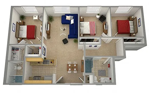Floor plan Pinto D2