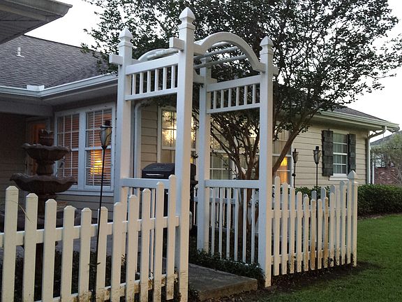 Rear patio