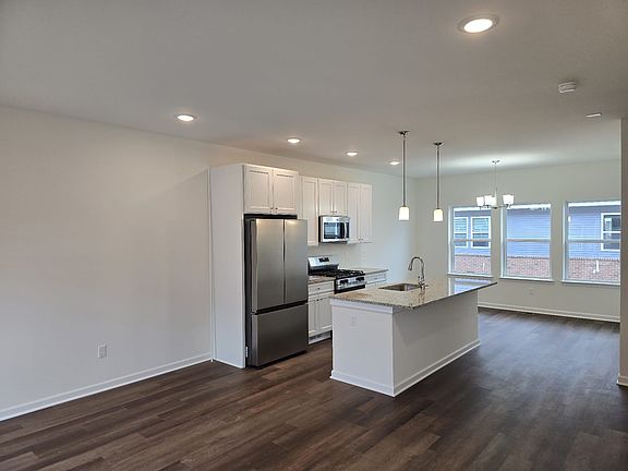Kitchen and dining area