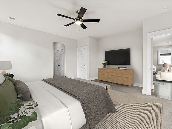 Riverain Master Bedroom Furnished