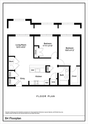 Floor plan B4