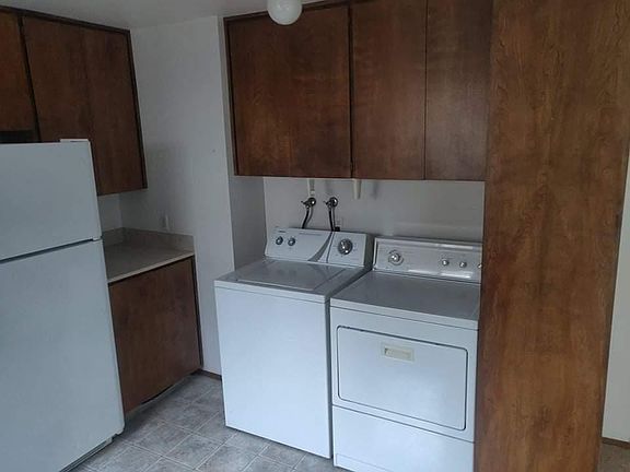 Washer and dryer