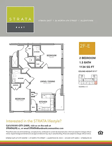 Floor plan 2F-E