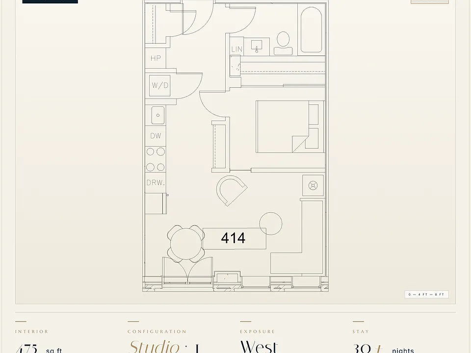 16 Kings Wharf Pl #414