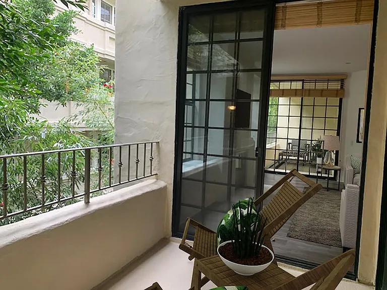 Private balconies
