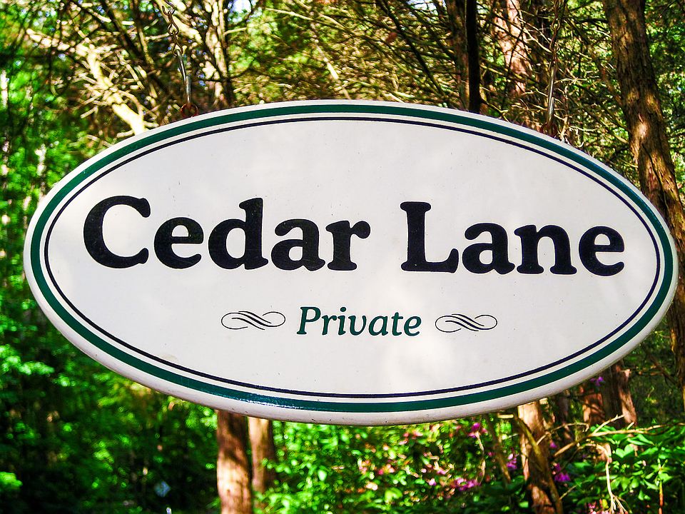 Welcome to Cedar Lane