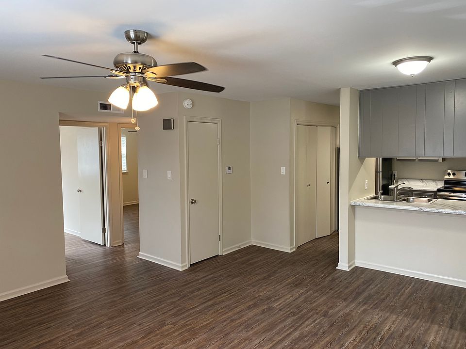 Living room from door